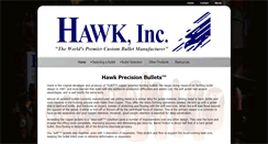 Desktop Screenshot of hawkbullets.com